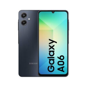 Samsung Galaxy A06 LTE (Black, 4GB RAM, 64GB Storage) | 50MP Dual Camera | 4 Gen OS Upgrades | IP54 Rating | Voice Focus | International Version - Image 1